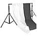 Kit 2 Treppiedi+2 Fondali Black and White+1 Baastone  - Foto miniatura 6