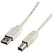 Cavo Usb 2.0 A / A M / M Bianco Mt. 0 80 Bianco . - Foto miniatura 1
