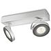 Faretto Myliving Led Clockwork 2x4,5 W Argento 531724816 - Foto miniatura 1