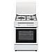 Cucina Elettrica CB5530BB 3 Fuochi a Gas Forno a Gas Multifunzione Termoventilato Dimensioni 50 x 55 cm Colore Bianco - Foto miniatura 1