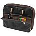 Borsa Notebook BS290 15.6? Vintage Bag in Ecopelle con Tasca Posteriore per Trolley Colore Marrone - Foto miniatura 4