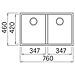 Lgq34068bsc Quadra 340 Sottotop Lavello - Foto miniatura 2