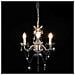 Lampadario Con Perline Bianco Tondo 3 E14 - Foto miniatura 7