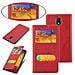 Custodia Compatibile Con Samsung Galaxy Note 3 In Rosso Zafferano - Coperchio Protettivo Con Chiusura Magnetica, Funzione Stand E 2 Finestre Di Visualizzazione - Foto miniatura 7
