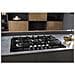 Piano Cottura HAGS 72F / BK a Gas 5 Fuochi Gas Colore Nero - Foto miniatura 6