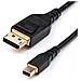 Cavo da Mini DisplayPort 1.4 Supporto Video 8K per Monitor / Proiettore da 1 metro Colore Nero  - Foto miniatura 1