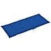 Cuscini per Sedie da Giardino 6 pz Blu Reale 120x50x4 cm - Foto miniatura 2