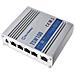 TSW100 Switch di Rete Gigabit Ethernet (10/100/1000) Supporto Power over Ethernet (PoE) Blu, Metallico - Foto miniatura 2