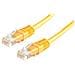 UTP Patch Cord Cat. 6, yellow 10 m Giallo cavo di rete - Foto miniatura 1
