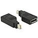 65626 Mini DisplayPort DisplayPort Nero cavo di interfaccia e adattatore - Foto miniatura 1