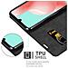 Custodia Compatibile Con Samsung Galaxy A41 In Nero Di Notte - Coperchio Protettiva Con Chiusura Magnetica, Funzione Stand E Tasca Per Le Carte - Foto miniatura 4