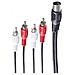 Bs10402 Cavo Audio 1,5 M Din (5-pin) 4 X Rca Nero - Foto miniatura 1