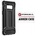 Custodia Armor Case Tpu Cover Per Samsung Galaxy S21 Ultra 5g G998 Black - Foto miniatura 3