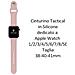 Cinturino 484 Originale Silicone Per Apple Watch 1-2-3-4-5-6-7-8-se 38 40 41mm Rosa - Foto miniatura 2