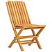 Sedie Da Giardino Pieghevoli 6pz 47x47x89cm Legno Massello Teak - Foto miniatura 3