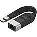 Cavo Corto Piatto Usb-c Maschio A Rj45 Femmina Fpc 14,4 Cm - Foto miniatura 1