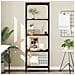 Libreria Rovere Fumo 5 Ripiani 59x35x171 Cm Legno Multistrato - Foto miniatura 1