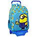 Trolley Per La Scuola Minions Minionstatic Azzurro (33 X 42 X 14 Cm) - Foto miniatura 1