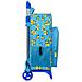 Trolley Per La Scuola Minions Minionstatic Azzurro (33 X 42 X 14 Cm) - Foto miniatura 3