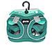 Imbracatura Per Cani Air Mesh Trek Star Regolabile Turchese Taglia Xxxs (18-20 Cm) - Foto miniatura 3