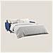 Callisto Divano letto matrimoniale in tessuto morbido impermeabile T02 208 cm (mat. 160x197) blu - Foto miniatura 2