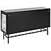 Credenza Espositiva In Vetro Devon Metallo 115 Cm Nero - Foto miniatura 7
