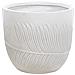 Vaso Da Fiori Argilla Bianco Sporco 35 X 35 X 33 Cm Ftero - Foto miniatura 2
