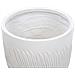 Vaso Da Fiori Argilla Bianco Sporco 35 X 35 X 33 Cm Ftero - Foto miniatura 6