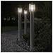 Lampade Da Terra Per Esterni 3 Pz Argento 110cm In Acciaio Inox - Foto miniatura 1