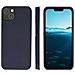 Custodia Per Iphone 14 Plus 2 In 1 Modello New York Pelle Portacarte, Blu Marine - Foto miniatura 4