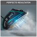 Puregliss FV8066 Ferro da stiro a secco e a vapore Durilium AirGlide Autoclean soleplate 3000 W Nero, Blu - Foto miniatura 2