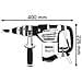 Set Martello Perforatore GBH 4-32 DFR- 900 W 5 J 760 Giri /min - Foto miniatura 4