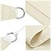 Parasole A Vela Oxford Rettangolare 3x4 M Crema - Foto miniatura 6