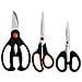 Set Di Forbici Da Cucina (3 Pezzi) Con Confezione Regalo Black - Foto miniatura 1