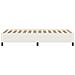 Letto Box Spring Crema 100x200 cm Tessuto a Coste - Foto miniatura 7