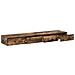 Cassetti  in rovere affumicato 150x36,5x16,5 cm in legno ingegnerizzato - Foto miniatura 5