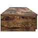 Cassetti  in rovere affumicato 150x36,5x16,5 cm in legno ingegnerizzato - Foto miniatura 7