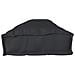 Cuscini per Pallet per Panchina 2 pz Nero 200x40x8 cm Tessuto Oxford - Foto miniatura 7