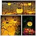 Lanterna Solare Da Giardino Per Esterni - Illuminazione Decorativa A Led Per Patio, Cortile E Vialetto Warm White Lights - Foto miniatura 2