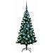 Albero di Natale artificiale con luci integrate Verde 150 cm - Foto miniatura 4