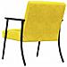 poltrona Giallo 59 x 75 x 78 cm Velluto - Foto miniatura 6