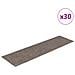 Tappetini per scale autoadesivi 30 pz 76x20 cm Beige Rettangolari - Foto miniatura 1