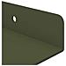 Scaffale da parete 2 pcs Verde oliva 30 x 9 x 2,5 cm - Foto miniatura 8
