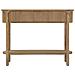 Console Goteborg In Legno Abete Naturale Con Cassetto E Ripiano 110x40x80 Cm - Foto miniatura 2