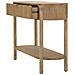 Console Goteborg In Legno Abete Naturale Con Cassetto E Ripiano 110x40x80 Cm - Foto miniatura 3