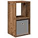Comodino Legno vecchio 30,5 x 27 x 59,5 cm Legno multistrato - Foto miniatura 1