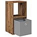 Comodino Legno vecchio 30,5 x 27 x 59,5 cm Legno multistrato - Foto miniatura 5