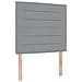 Letto con contenitore LED e materasso Grigio Chiaro - Foto miniatura 5