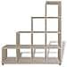 Libreria Scalare / Scaffale Espositore 142 cm Rovere - Foto miniatura 3