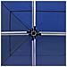 Gazebo Professionale Pieghevole Alluminio con Pareti 6x3 m Blu - Foto miniatura 2